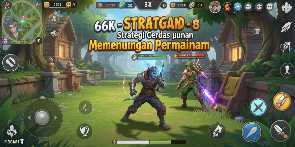 Tampilan gameplay <strong>66K</strong> yang menarik dan menantang.