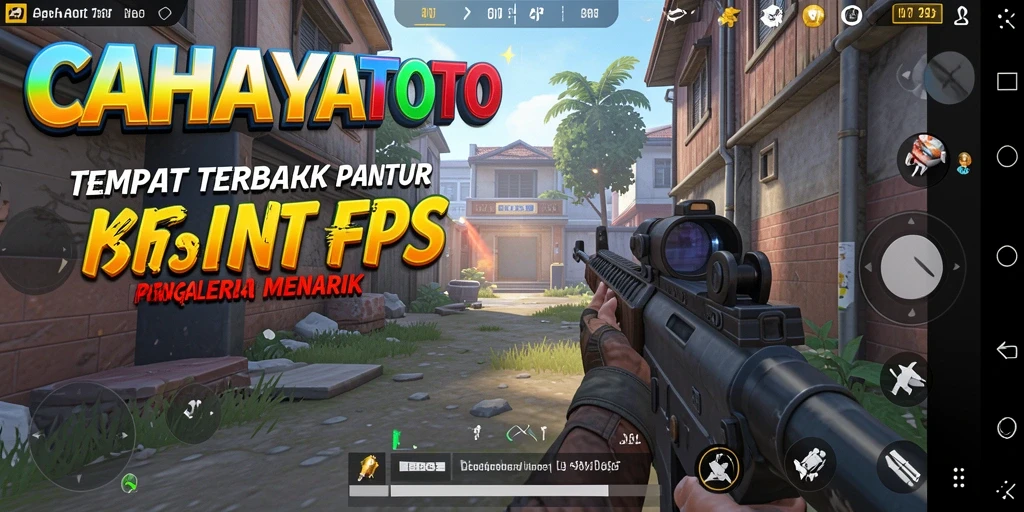 Gameplay seru di CAHAYATOTO menunjukkan aksi FPS yang intens.
