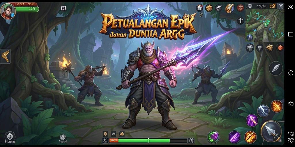 Screenshot gameplay ID6788 yang menunjukkan aksi menegangkan dalam dunia ARPG.