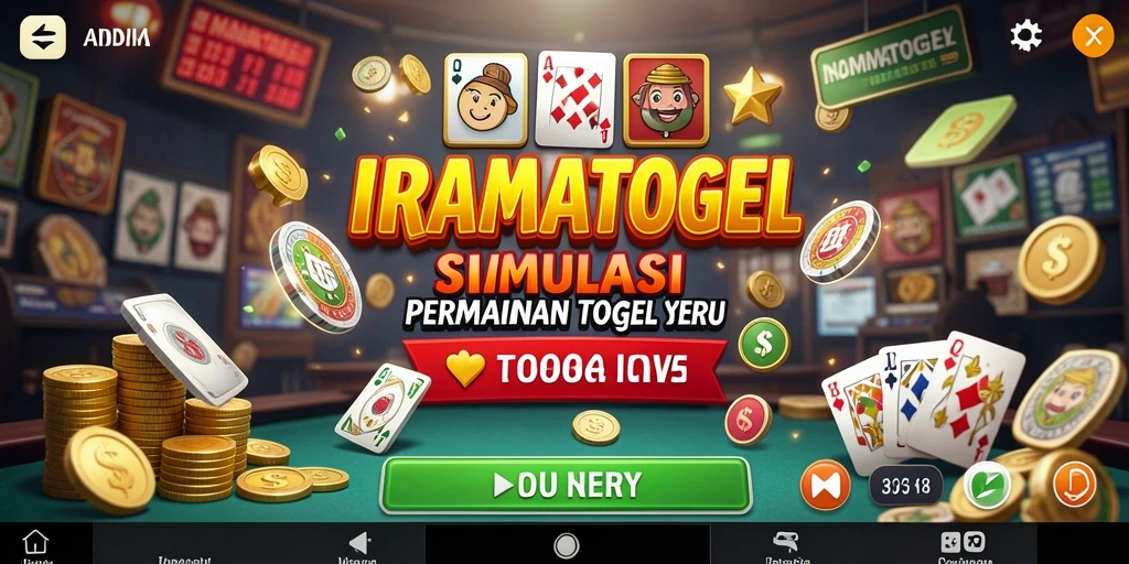 Gameplay menarik dalam IRAMATOGEL yang menunjukkan interaksi pemain.
