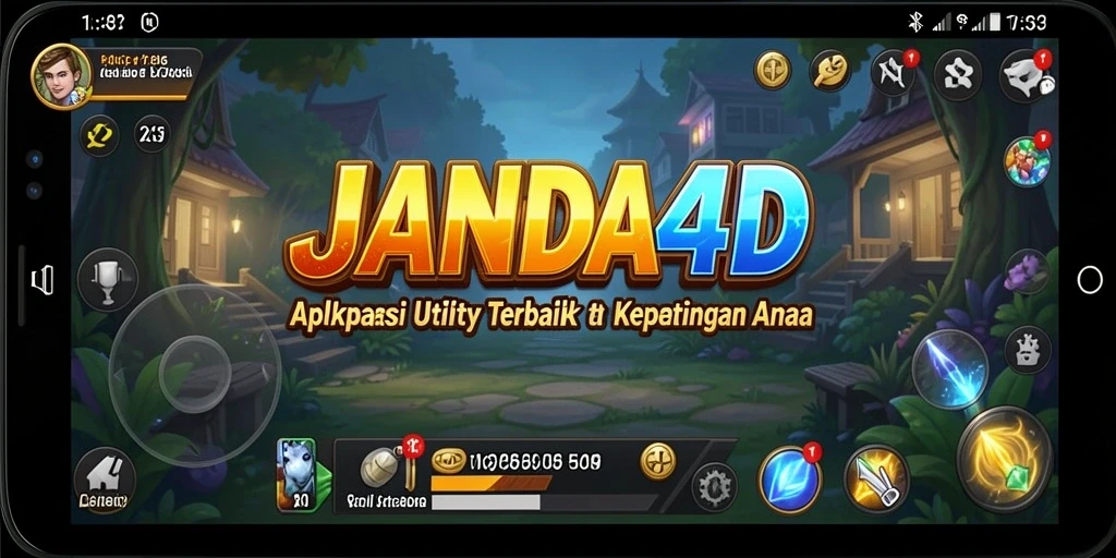 Tampilan antarmuka pengguna JANDA4D yang intuitif dan mudah digunakan.