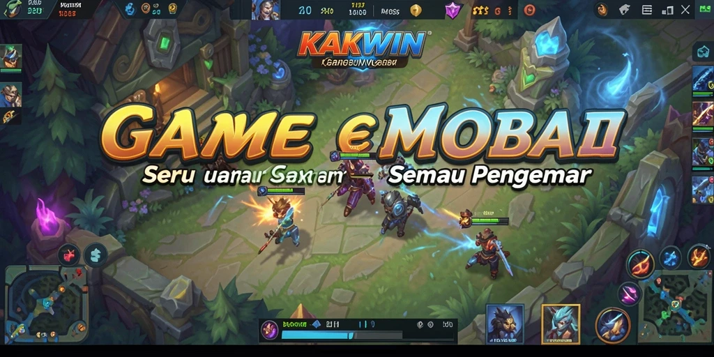 Tampilan gameplay KAKWIN yang seru dan menegangkan.