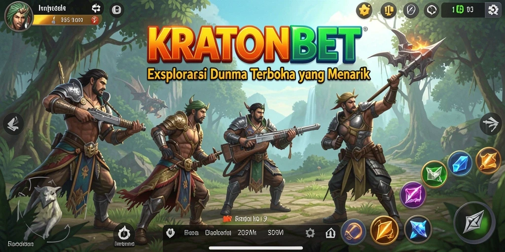 Gameplay mendebarkan di dunia terbuka KRATONBET
