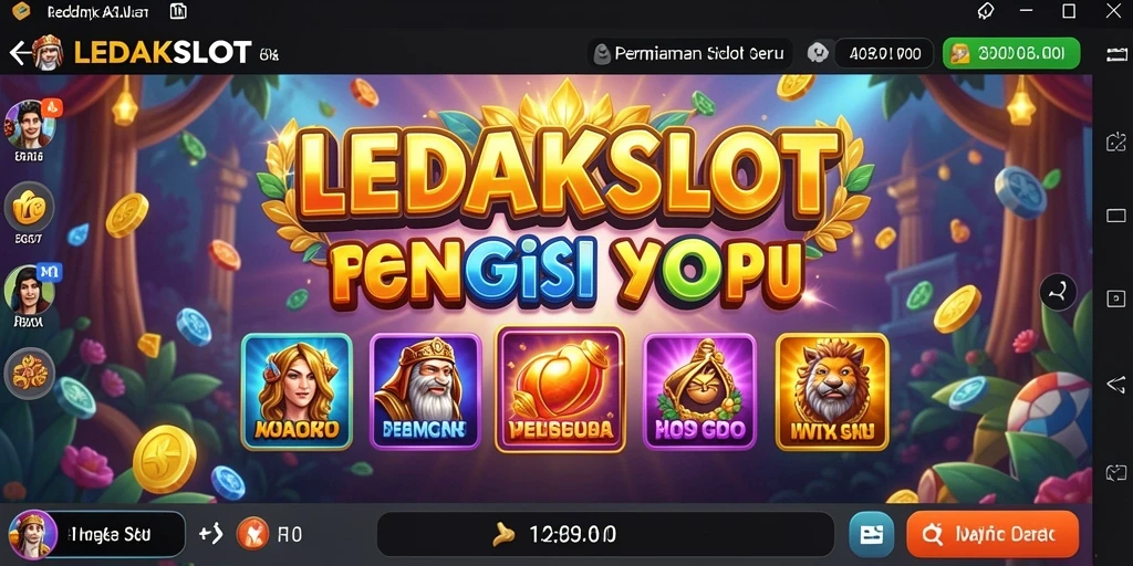 Tampilan gameplay LEDAKSLOT yang mengasyikkan dan menarik.