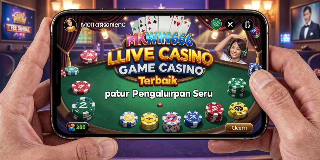 Screenshot gameplay Live Casino MKWIN666 yang menarik dan interaktif.