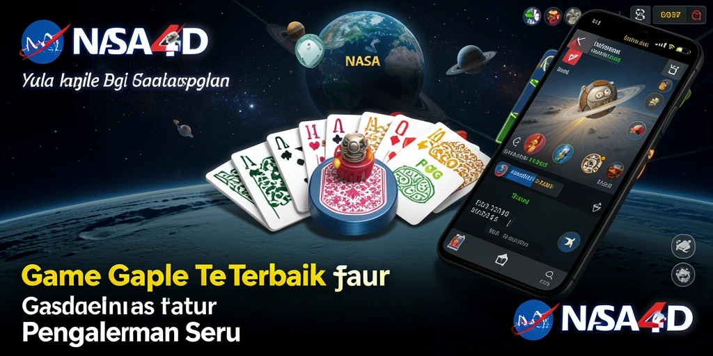 Screenshot gameplay Gaple yang seru dan menyenangkan di NASA4D.