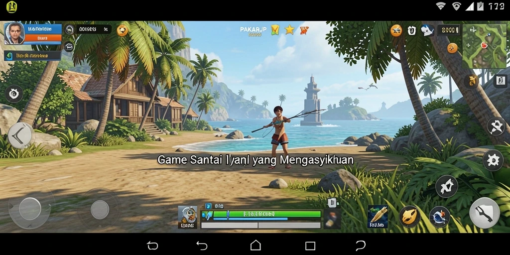 Screenshot utama PAKARJP dengan gameplay yang menarik dan menyenangkan.