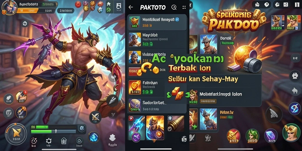 Screenshot utama PAKTOTO menampilkan antarmuka aplikasi Utility yang intuitif.