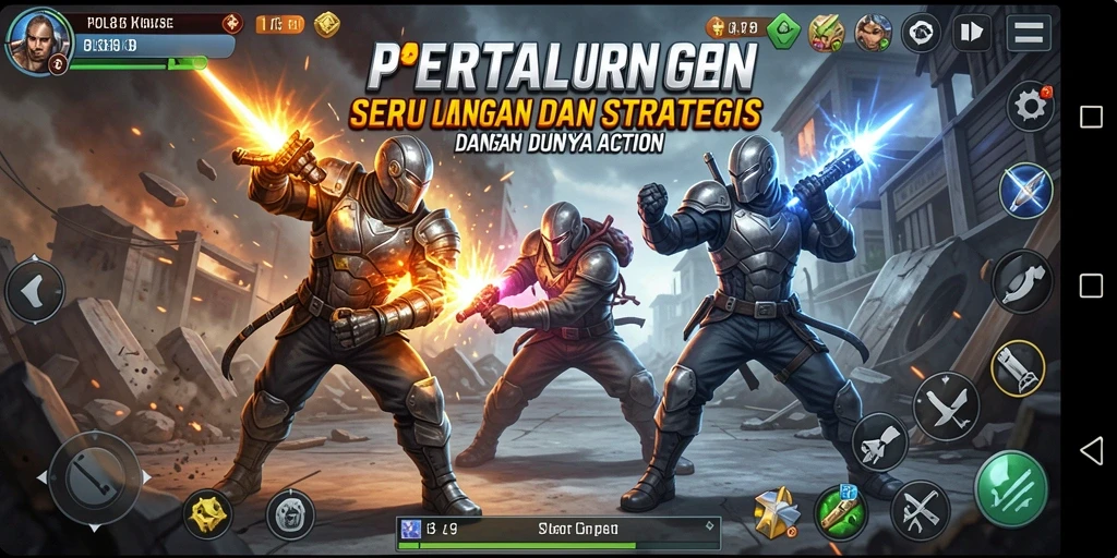 Tangkapan layar POL88 menampilkan pertarungan seru dan strategi mendebarkan.