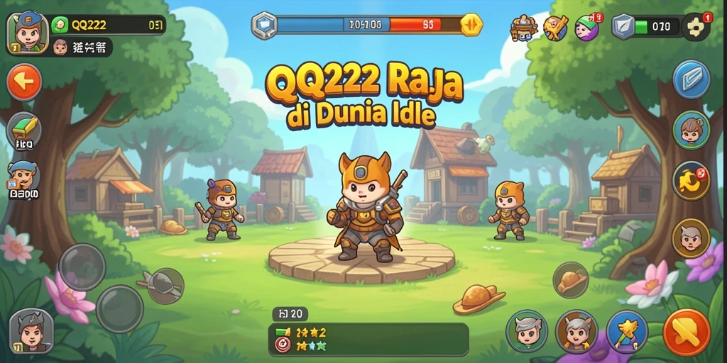 Tampilan menarik dari gameplay QQ222 yang santai dan menyenangkan.
