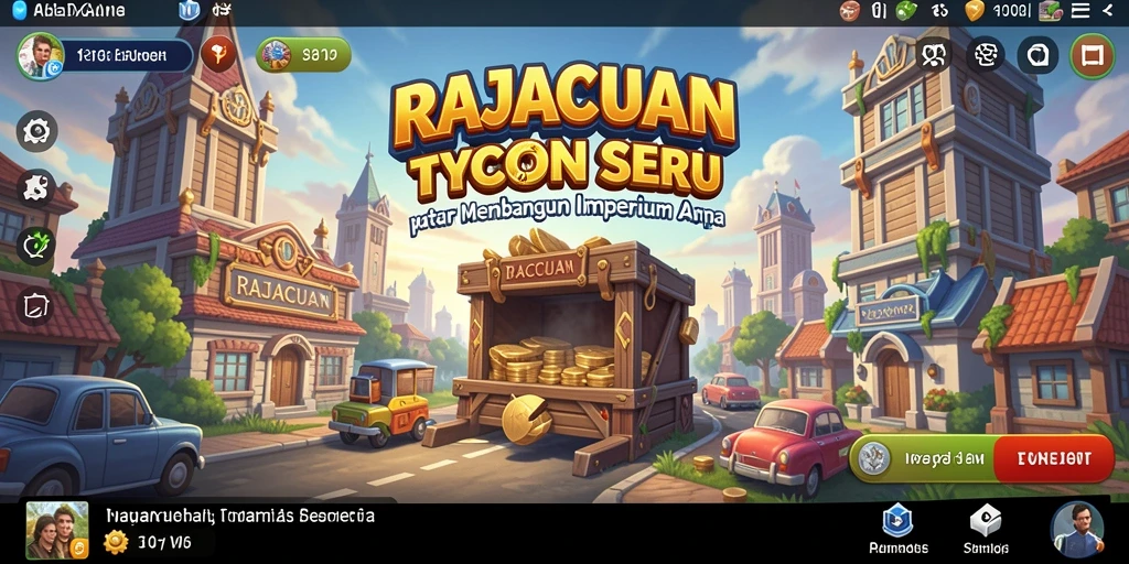 Tampilan gameplay yang menarik dan interaktif di RAJACUAN.