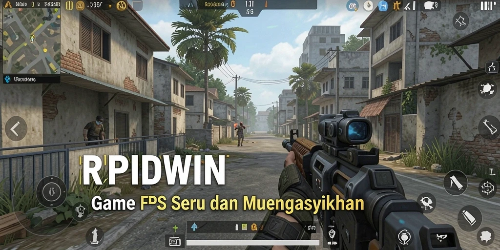 Tampilan seru dari gameplay RPIDWIN yang mendebarkan.